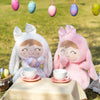 Personalized Bunny Girl Rainbow Doll