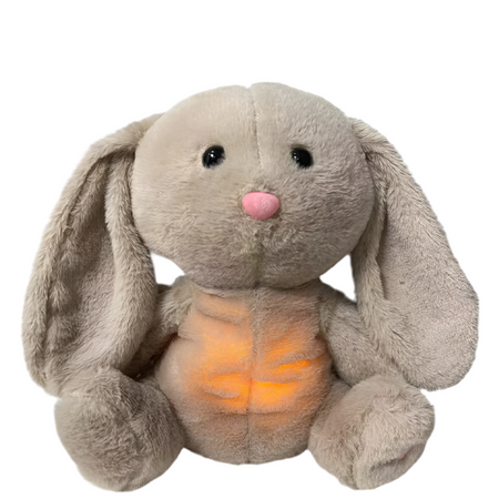 Peluche Lapin gris Sleep Calm