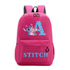 Pink Stitch Alphabet Backpack