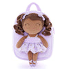 Personalized Ballet Girl Purple Backpack