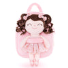 Ballet Girl Champagne Personalized Backpack