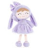 Purple Bunny Girl Custom Doll