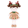 Reindeer girl personalized Christmas doll Limited Edition 2024