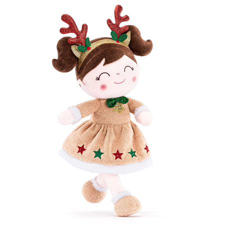 Poupée de Noël personnalisée Reindeer girl Édition limitée 2024