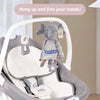 Personalized Gray Elephant Soft Toy 