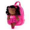 Ballet Girl Champagne Personalized Backpack