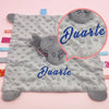 Personalized Gray Elephant Soft Toy 