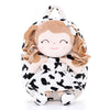 Personalized Safari Cow Backpack