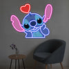 Néon LED Stitch Amoureux