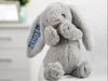 Rabbit plush toy personalized first name