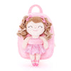 Ballet Girl Champagne Personalized Backpack