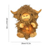 Peluche Vache des Highlands Sleep Calm