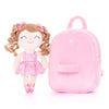 Ballet Girl Champagne Personalized Backpack