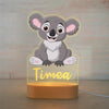 Lampada Koala 3D personalizzata