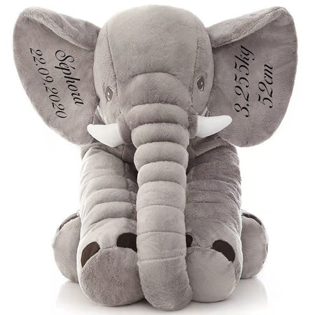 Peluche Éléphant géant personnalisée