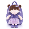 Purple Fairy Blossom personalized backpack