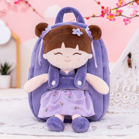 Purple Fairy Blossom personalized backpack