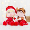 Bambola natalizia personalizzata Christmas girl Limited Edition