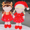 Personalized Christmas doll Christmas girl Limited Edition