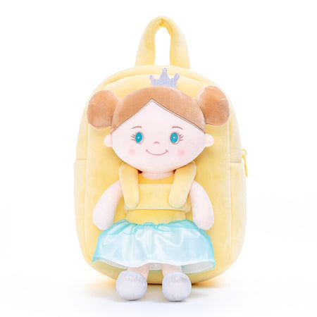 Personalized Princess Angel yellow backpack