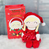 Bambola natalizia personalizzata Christmas girl Limited Edition