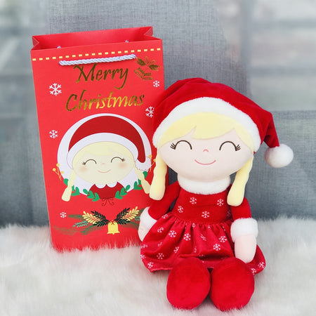 Personalized Christmas doll Christmas girl Limited Edition