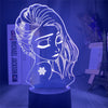 Lampe LED 3D Elsa