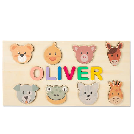 Animals Personalized Jigsaw Puzzle